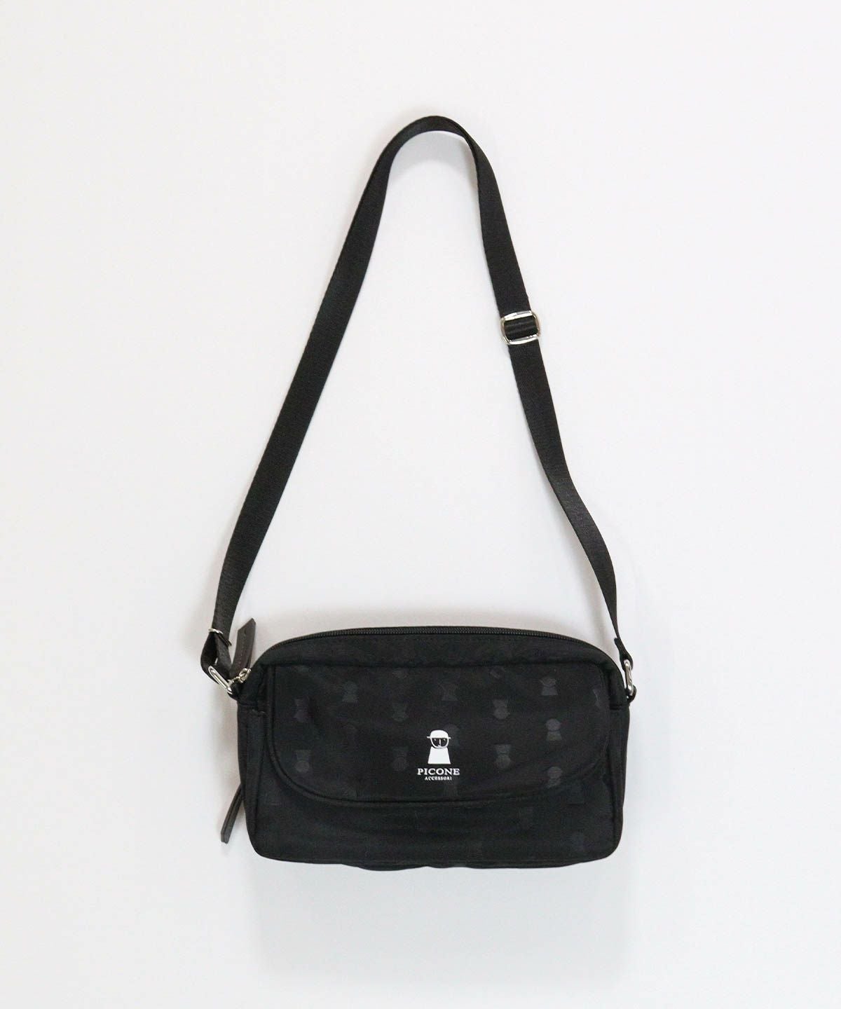 ウォレットショルダーバッグ（ブラック）