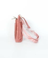 コンパクトショルダーバッグ横（ピンク）