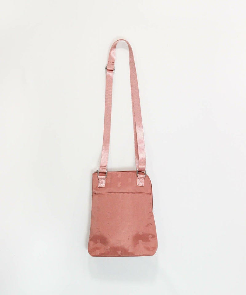 コンパクトショルダーバッグ後（ピンク）