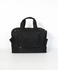 ショルダー付きスクエアバッグ後（ブラック）