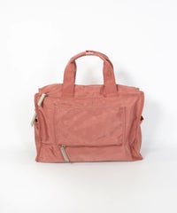 ショルダー付きスクエアバッグ後（ピンク）