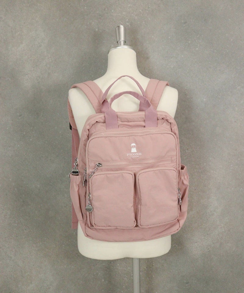 立体ポケットリュック（ピンク）