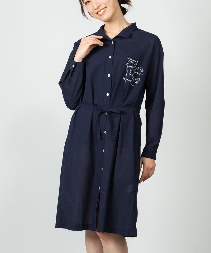 モデル着用画像(ネイビー)