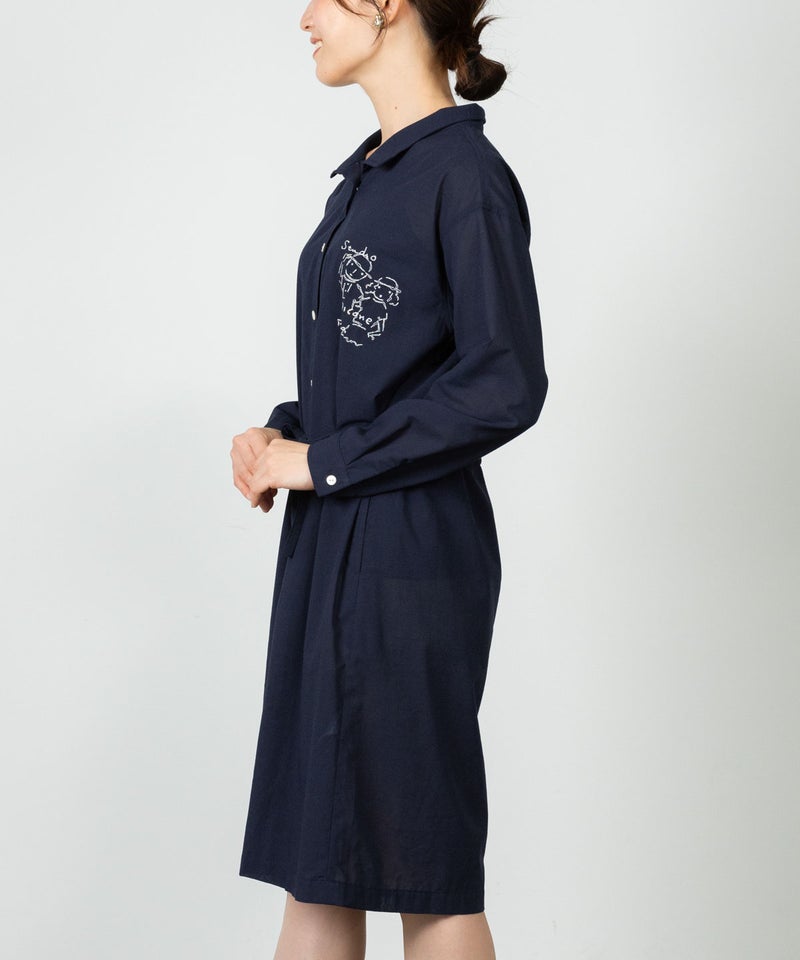 モデル着用画像(ネイビー)