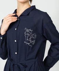 モデル着用画像(ネイビー)