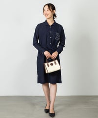 モデル着用画像(ネイビー)