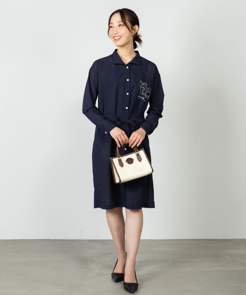 モデル着用画像(ネイビー)