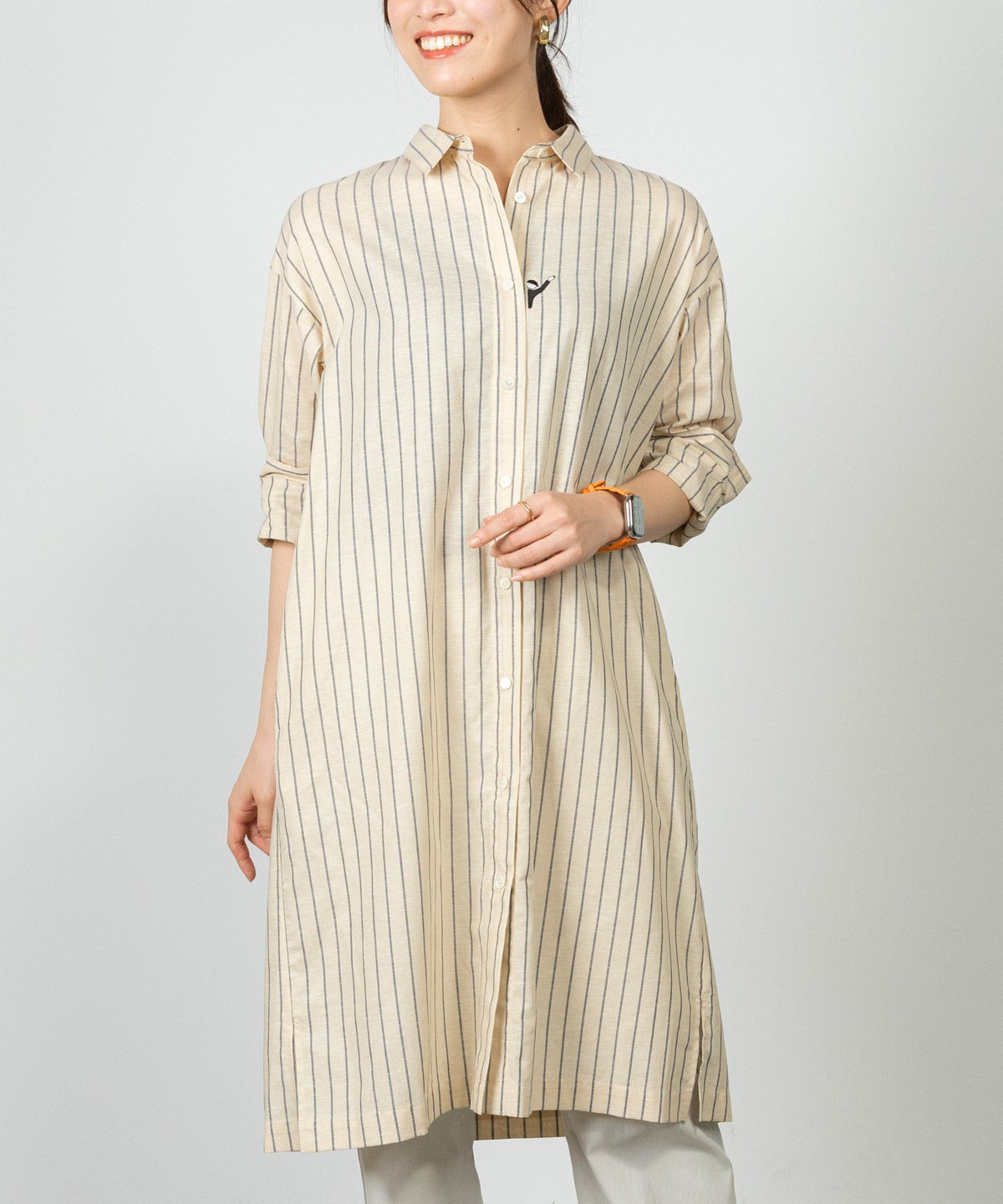 モデル着用画像(ベージュ)