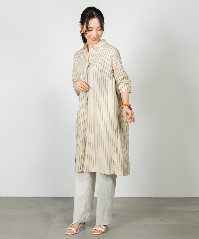 モデル着用画像(ベージュ)