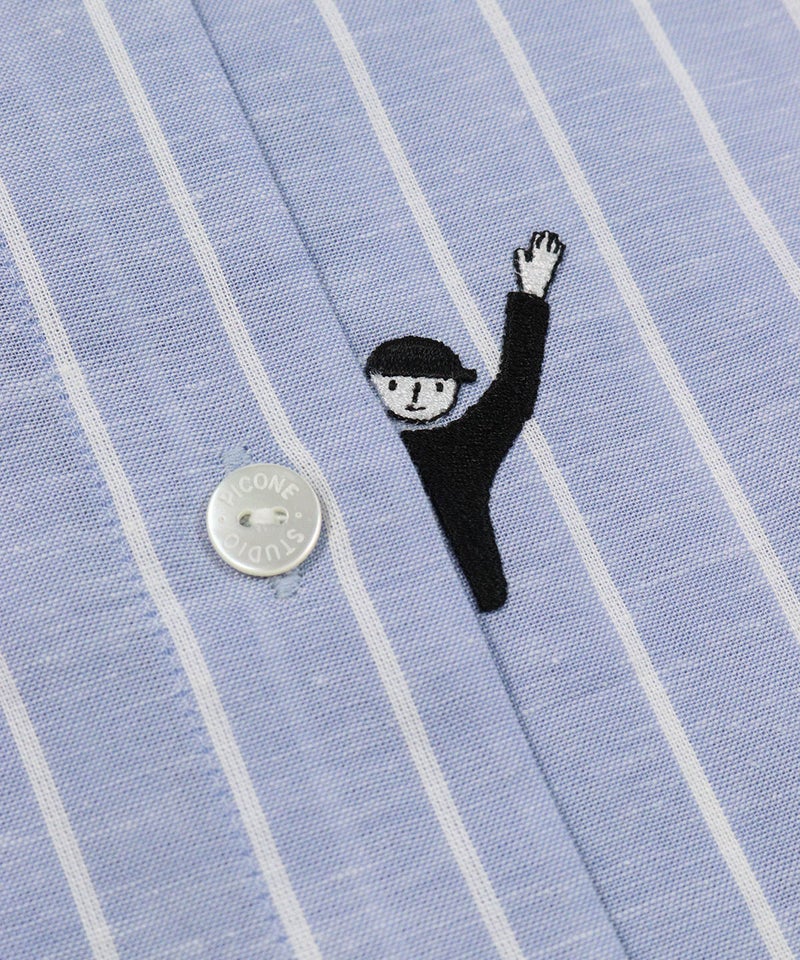 ボタン部分(ブルー)