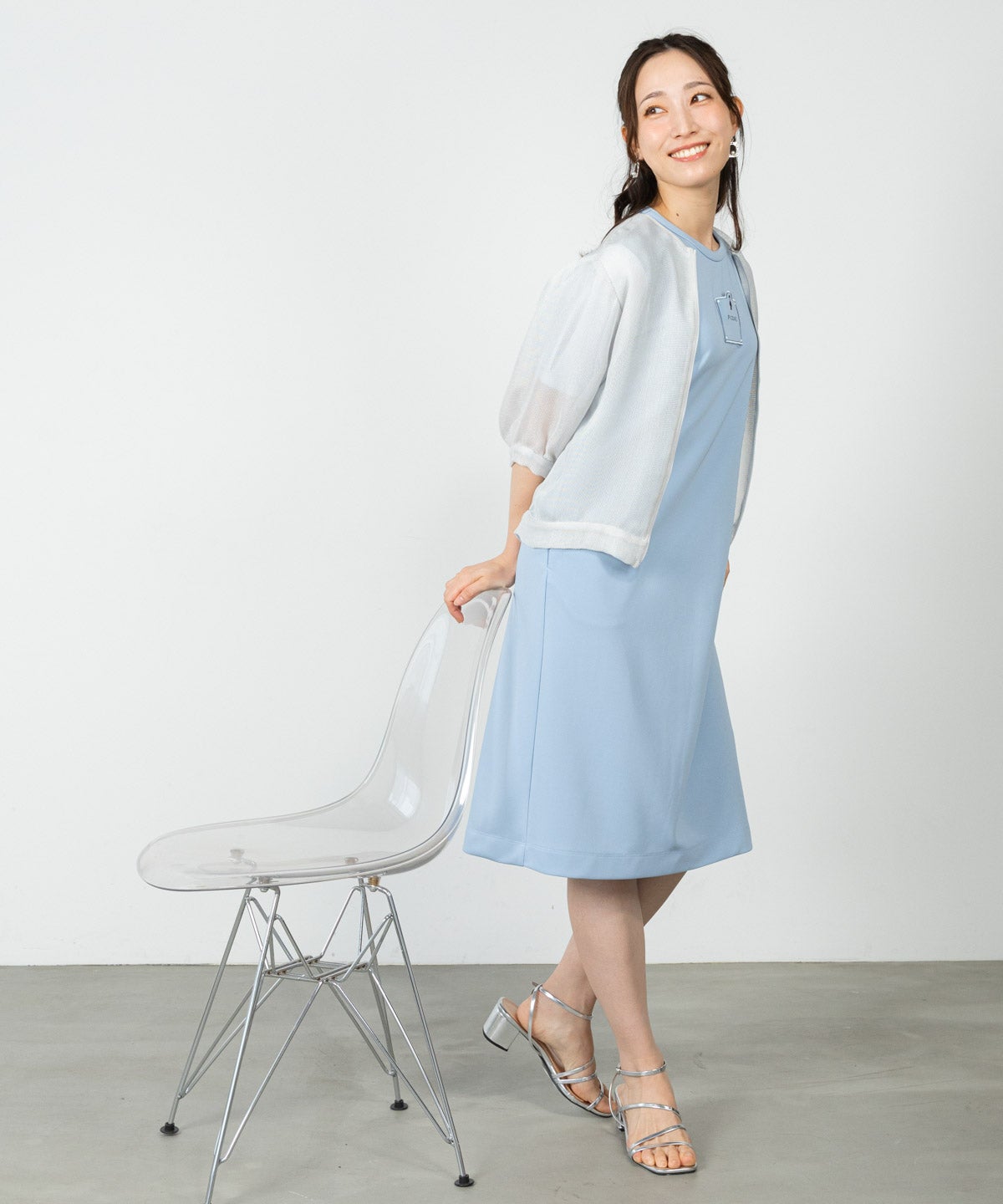 ピッコーネ★ワンピース★III★可愛い 袖切替UV冷感ワンピース|スタジオピッコーネ - ゴルフウェアや婦人服通販