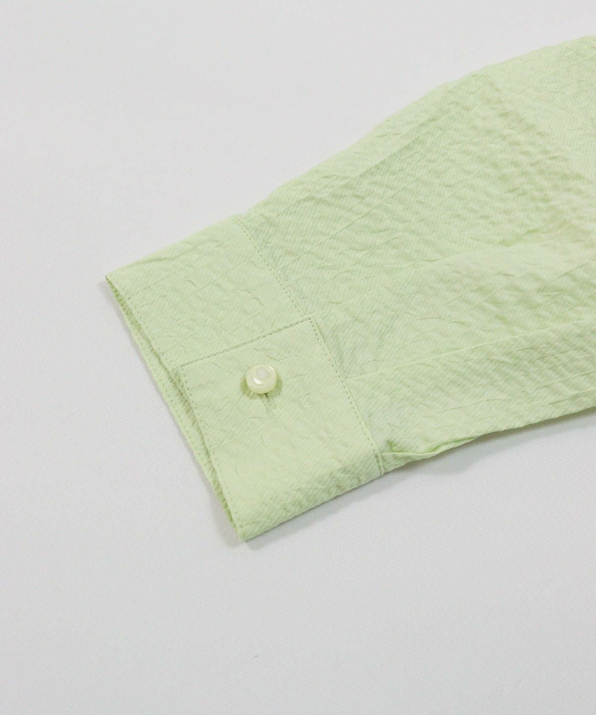 袖部分（ライトグリーン）