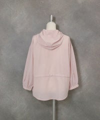 フロントフリルブルゾン後（ピンク）