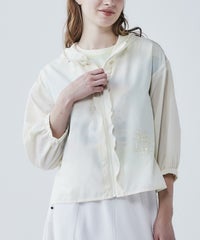 モデル着用画像（クリーム）