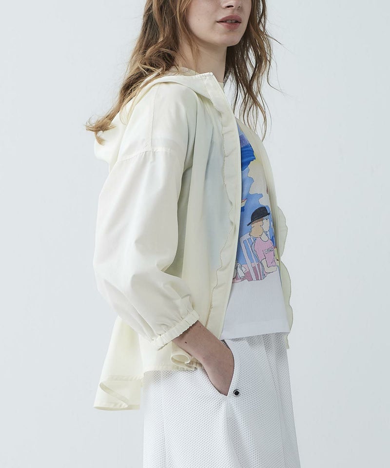 モデル着用画像（クリーム）