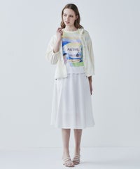 モデル着用画像（クリーム）