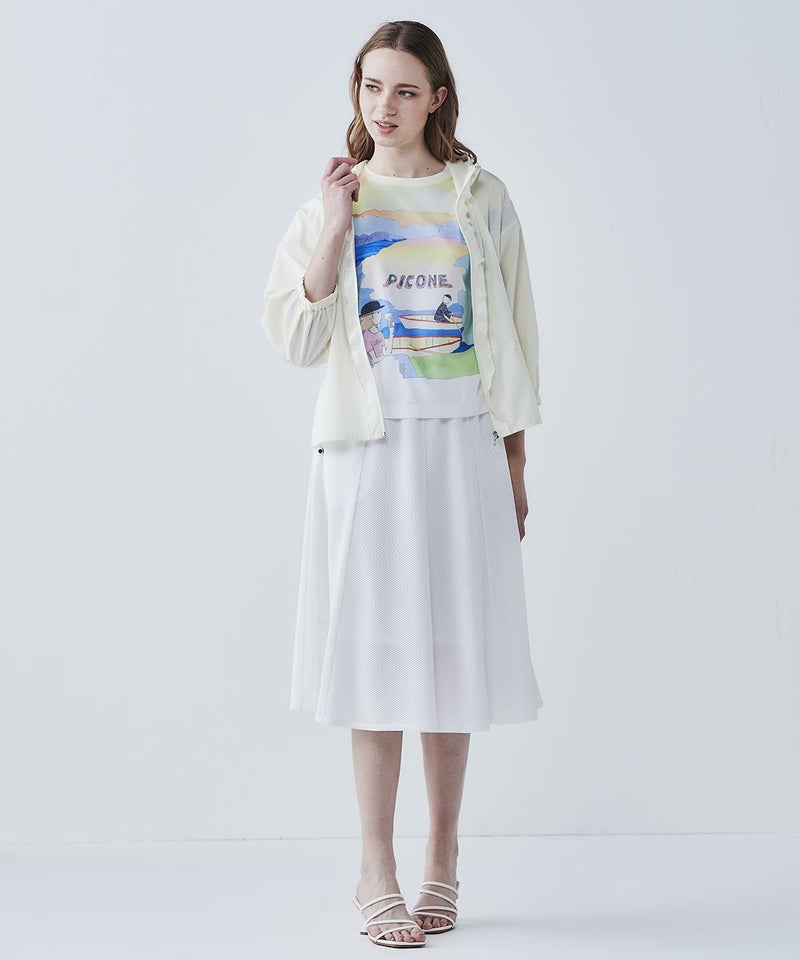 モデル着用画像（クリーム）