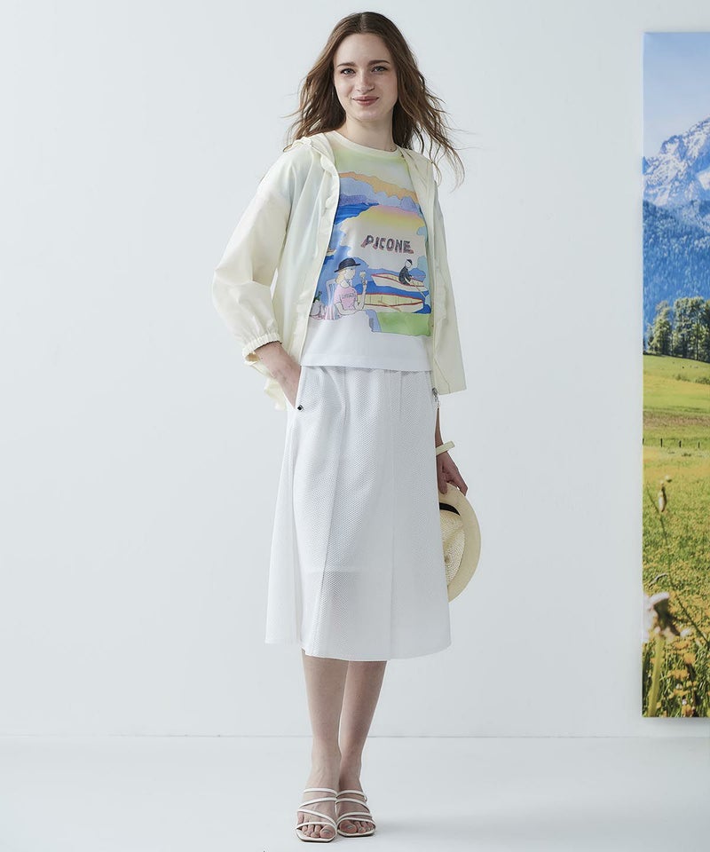 モデル着用画像（クリーム）