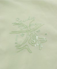 刺繍部分（ライトグリーン）