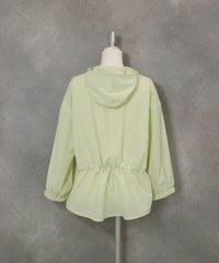フロントフリルブルゾン後調節部分（ライトグリーン）