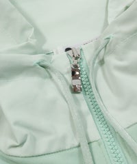 ファスナー部分(ライトグリーン)