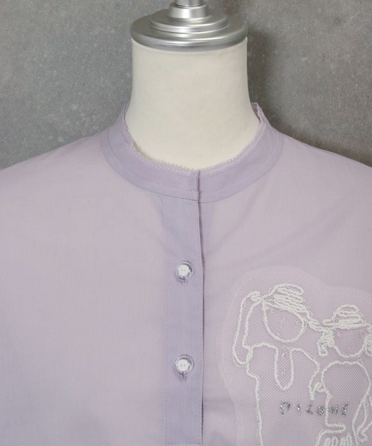 コットン混チュール刺繍速乾ブラウス|スタジオピッコーネ - ゴルフ