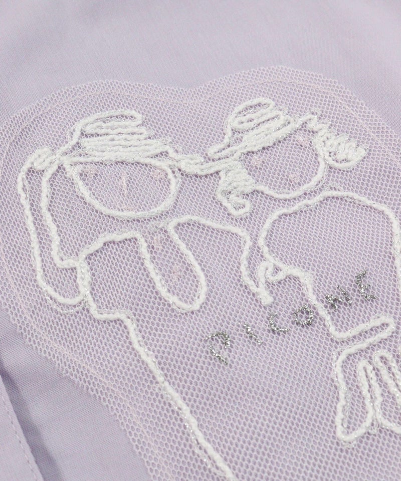 刺繍部分（ライトパープル）