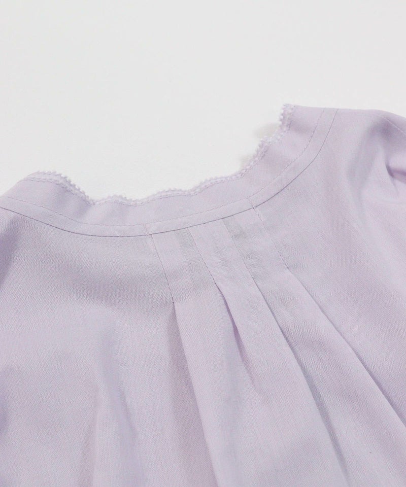 襟後部分（ライトパープル）