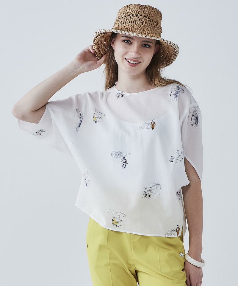 モデル着用画像（ホワイト）