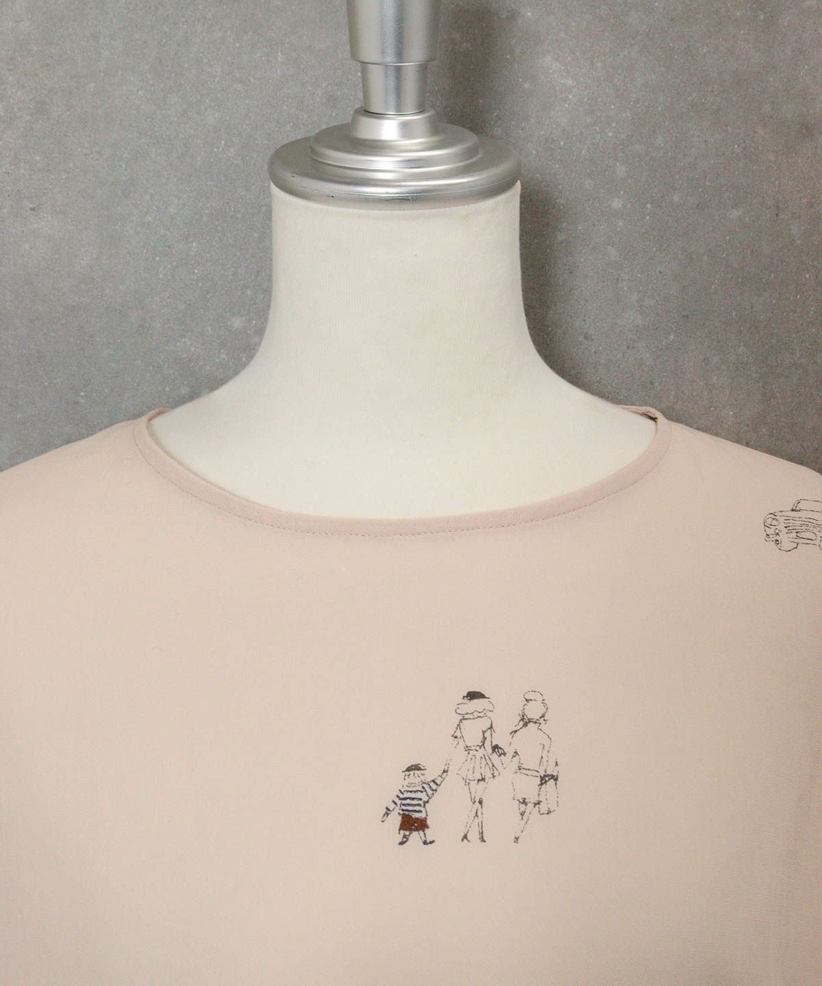 首元部分（ピンク）