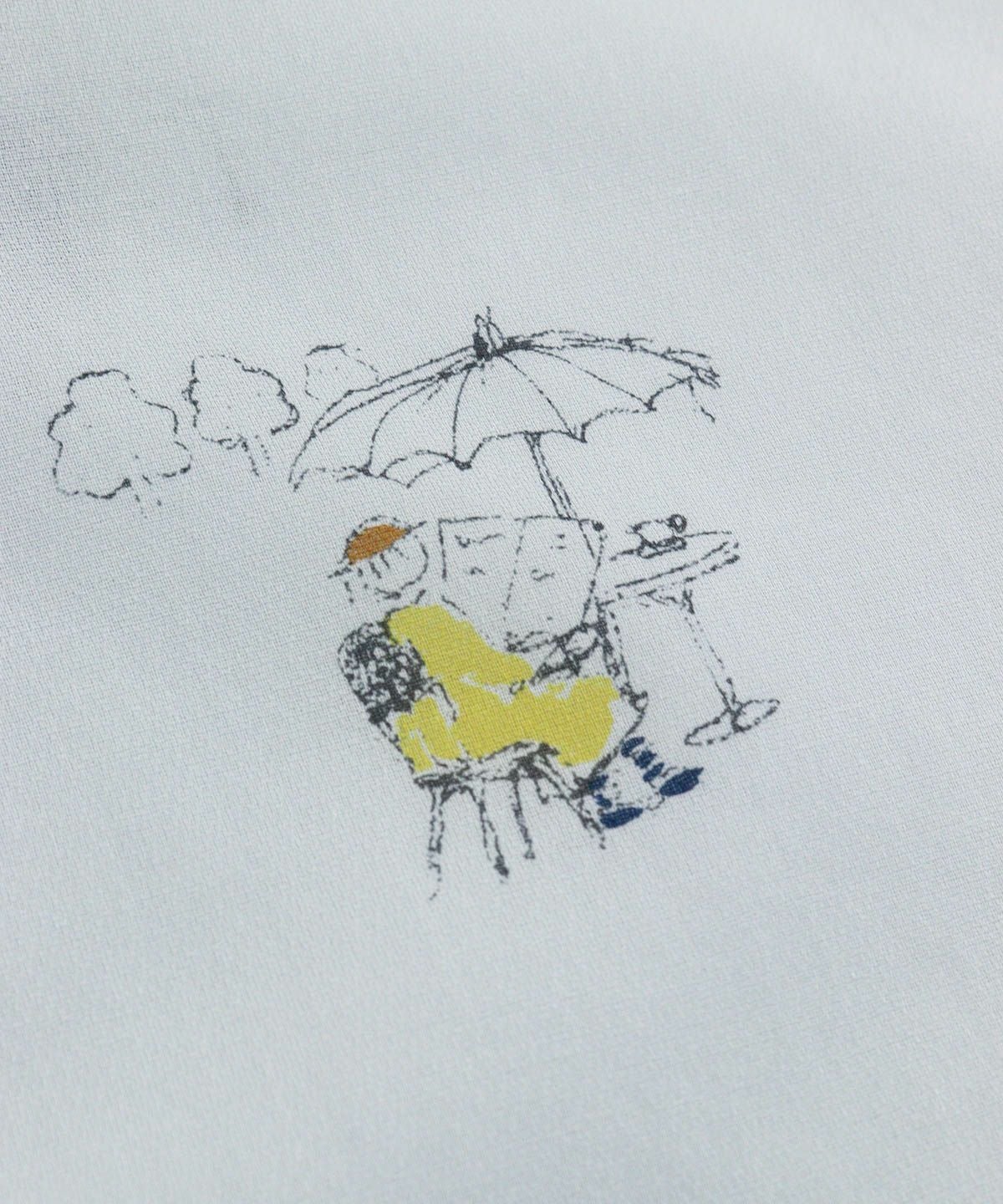 イラスト部分（ブルー）