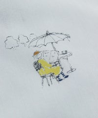 イラスト部分（ブルー）