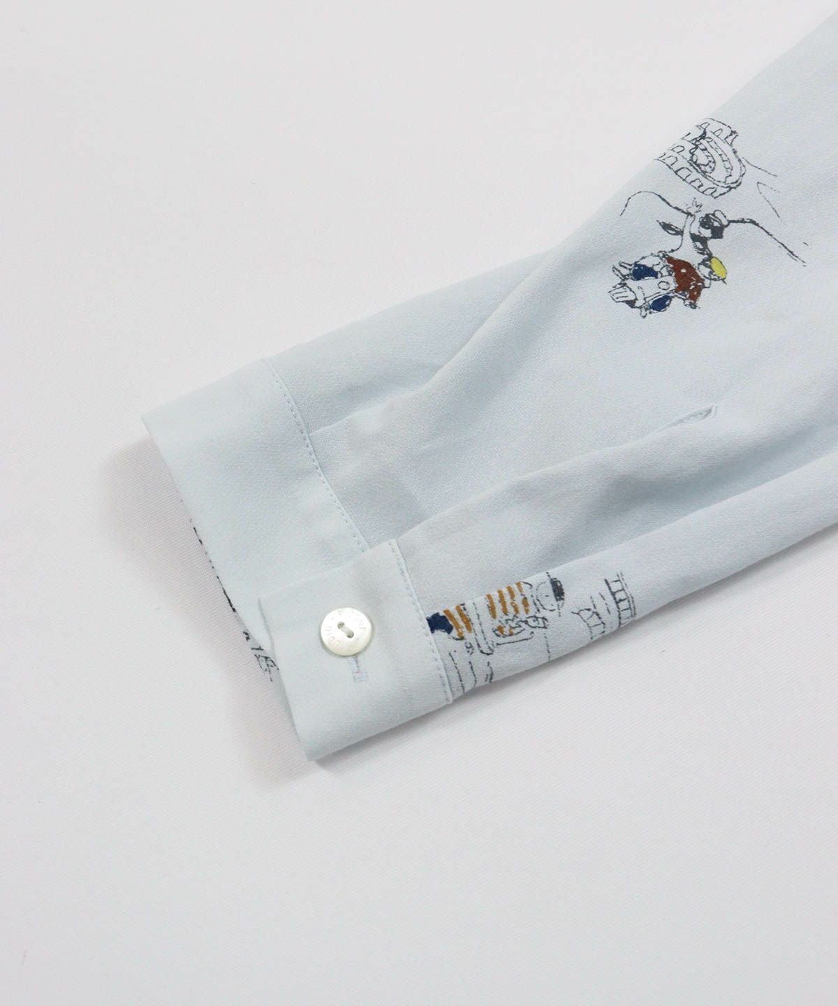 袖部分（ブルー）