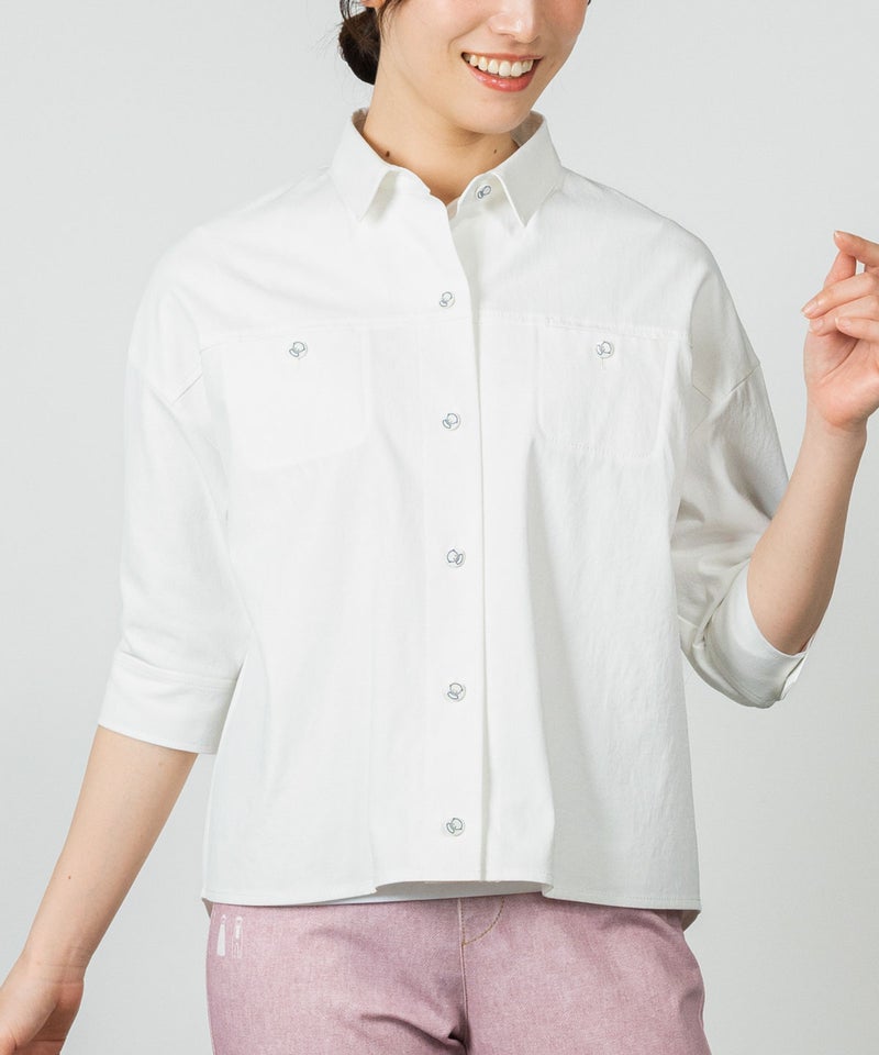 モデル着用画像（ホワイト）