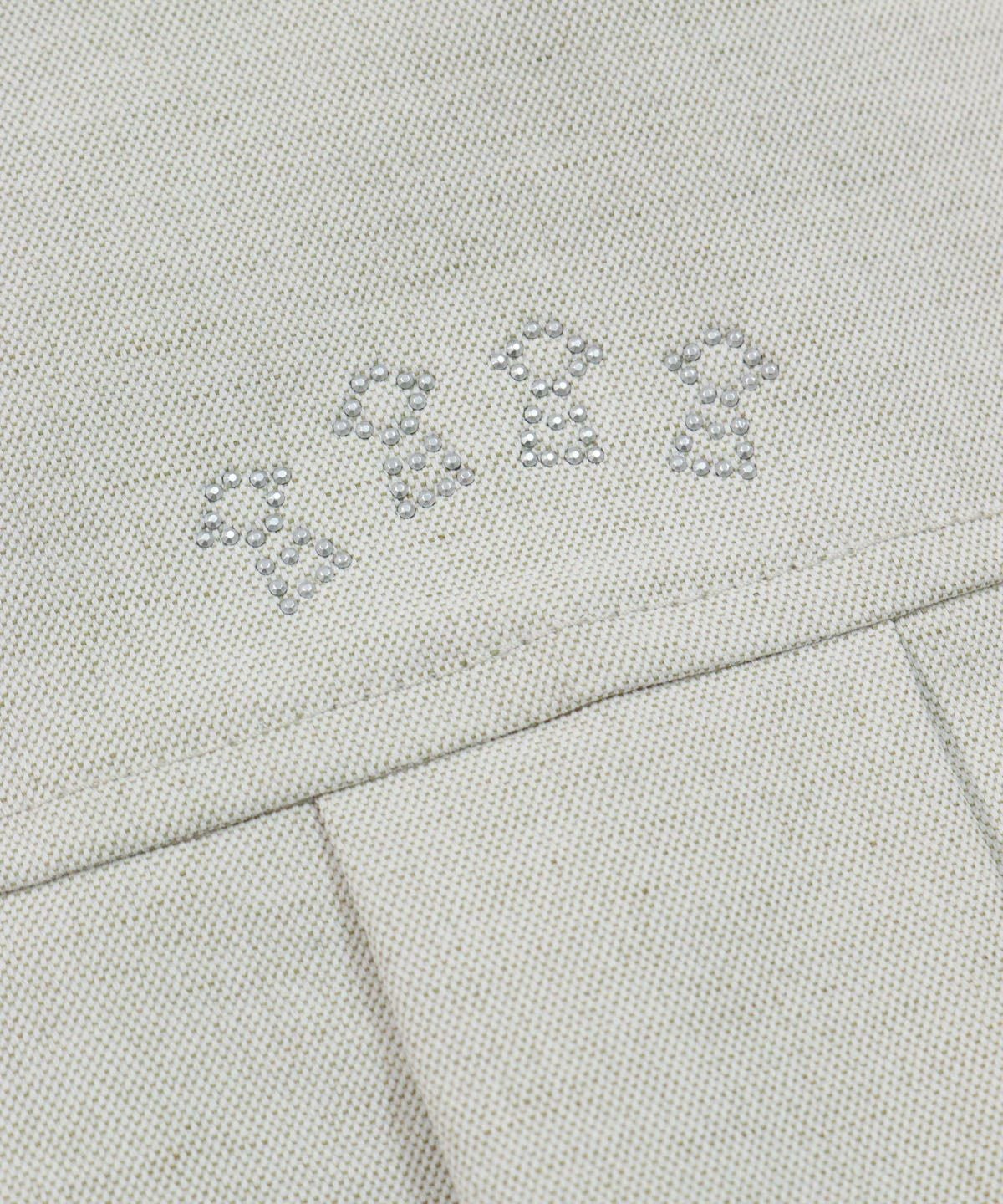 刺繍部分(ベージュ）