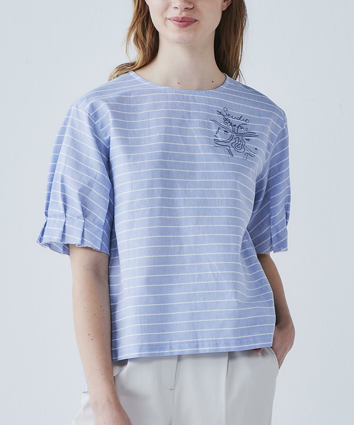 モデル着用画像(ブルー)