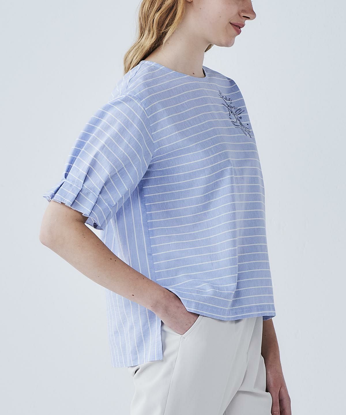 モデル着用画像(ブルー)