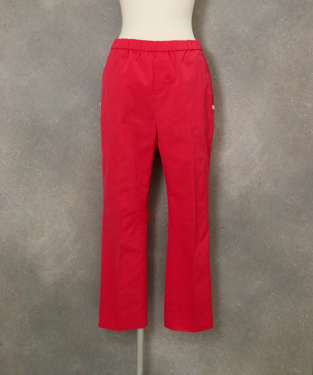 撥水プルオンカラーパンツ（ピンク）