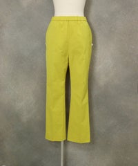 撥水プルオンカラーパンツ（イエロー）