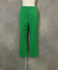 撥水プルオンカラーパンツ（グリーン）