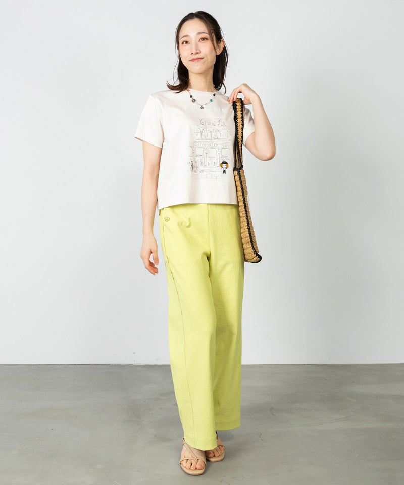 モデル着用画像(ライトグリーン)