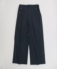 サイドステッチUV速乾ワイドパンツ置き画像（グレー）