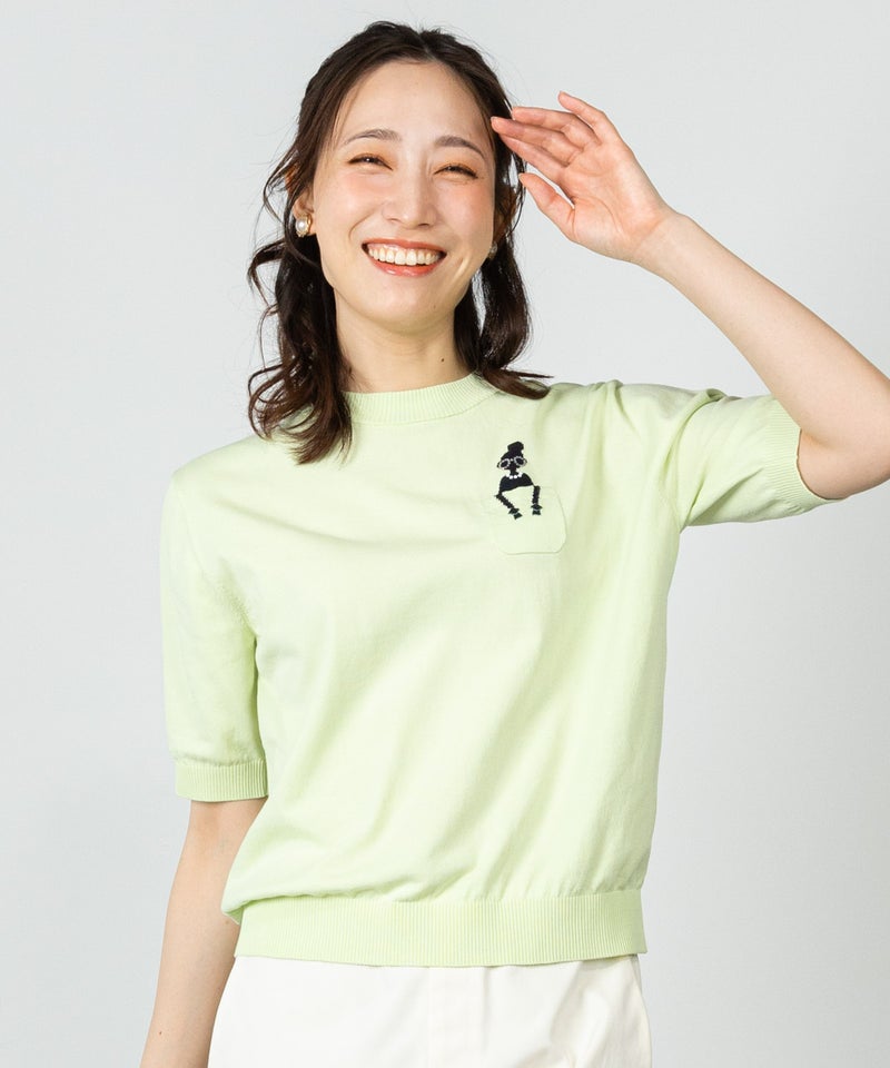 モデル着用画像(ライトグリーン)