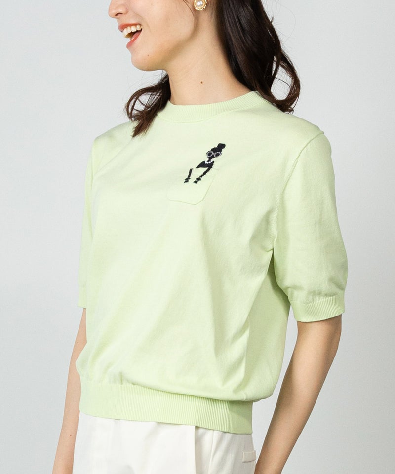 モデル着用画像(ライトグリーン)