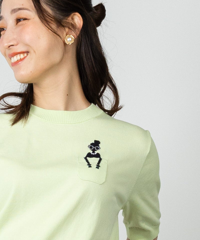 モデル着用画像(ライトグリーン)