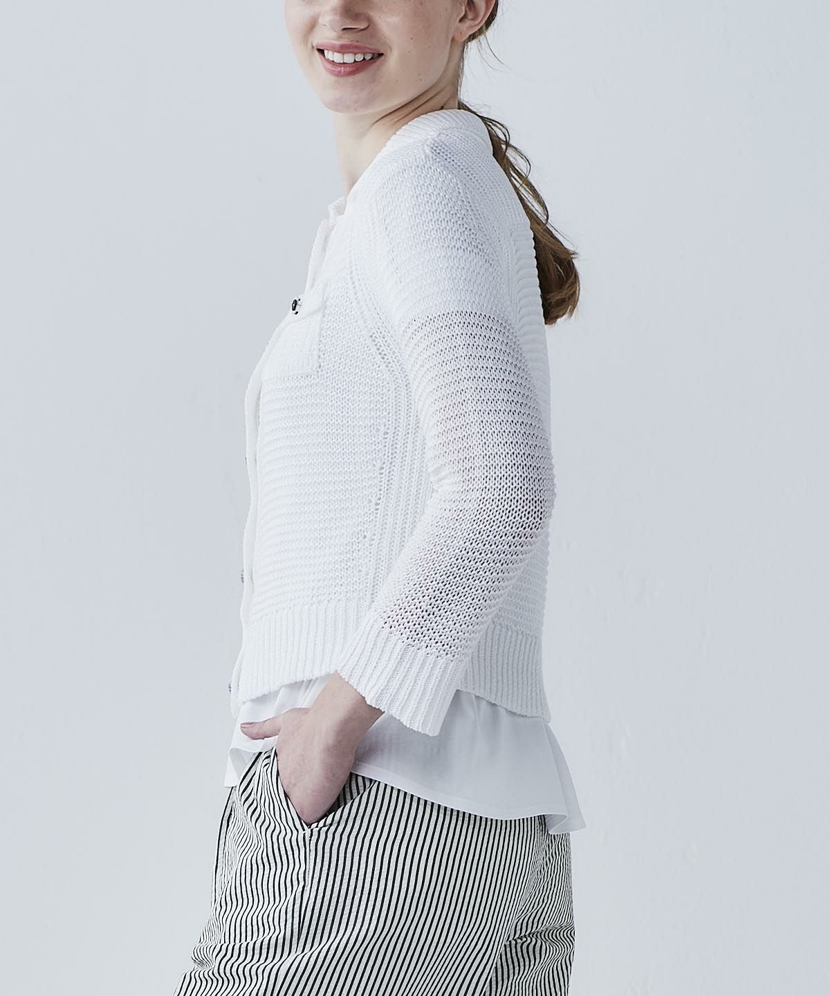 モデル着用画像（ホワイト）