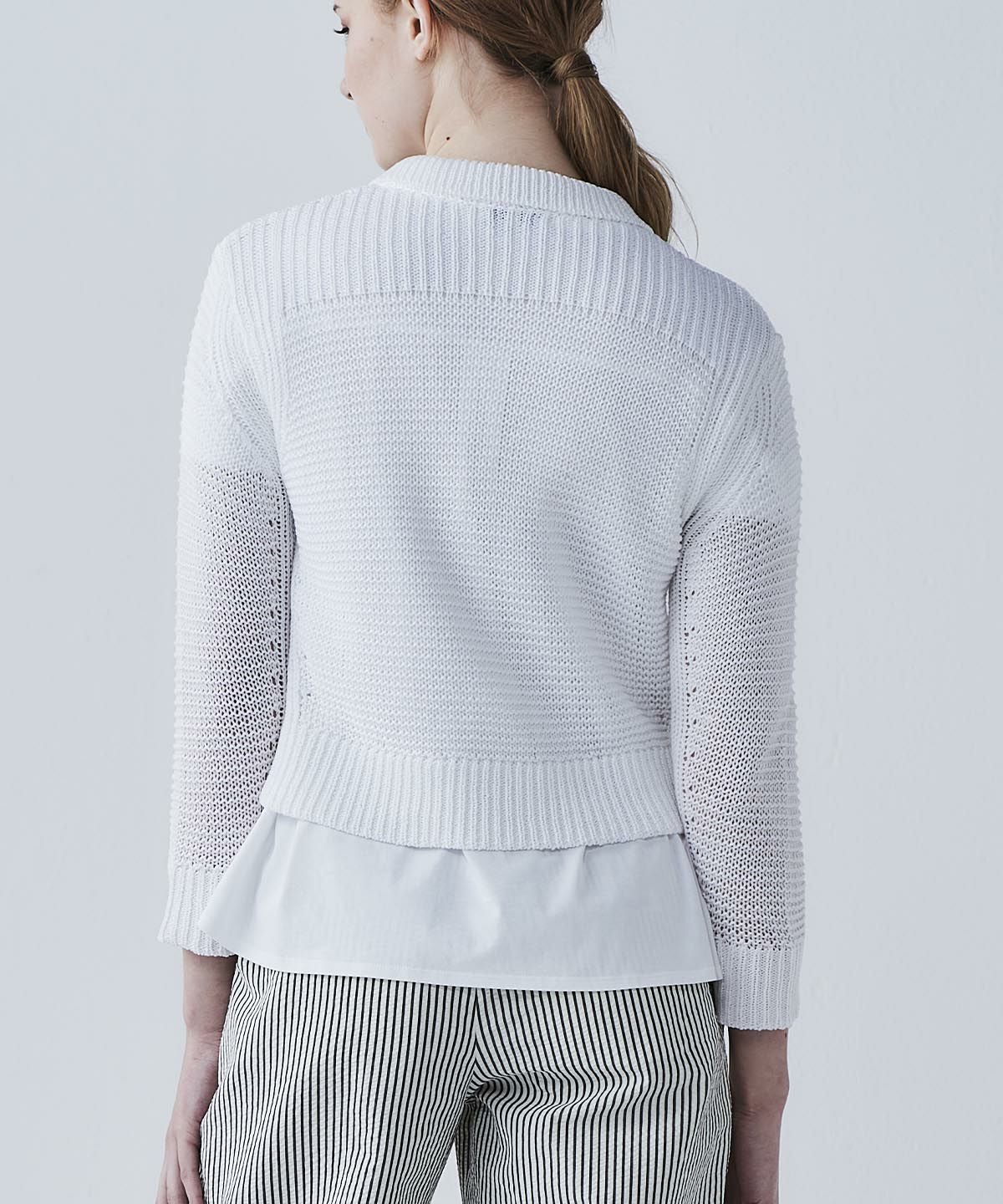 モデル着用画像（ホワイト）