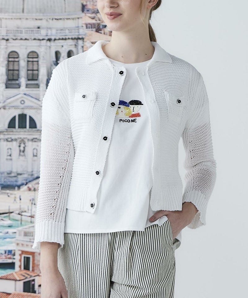 モデル着用画像（ホワイト）