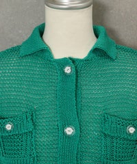 首元部分（ライトグリーン）