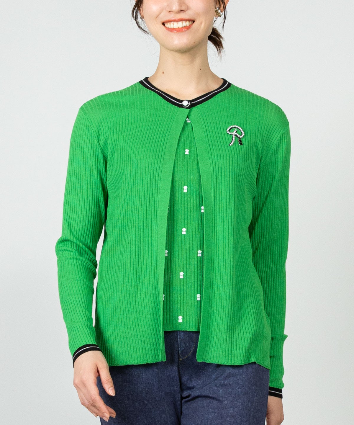 モデル着用画像(グリーン)